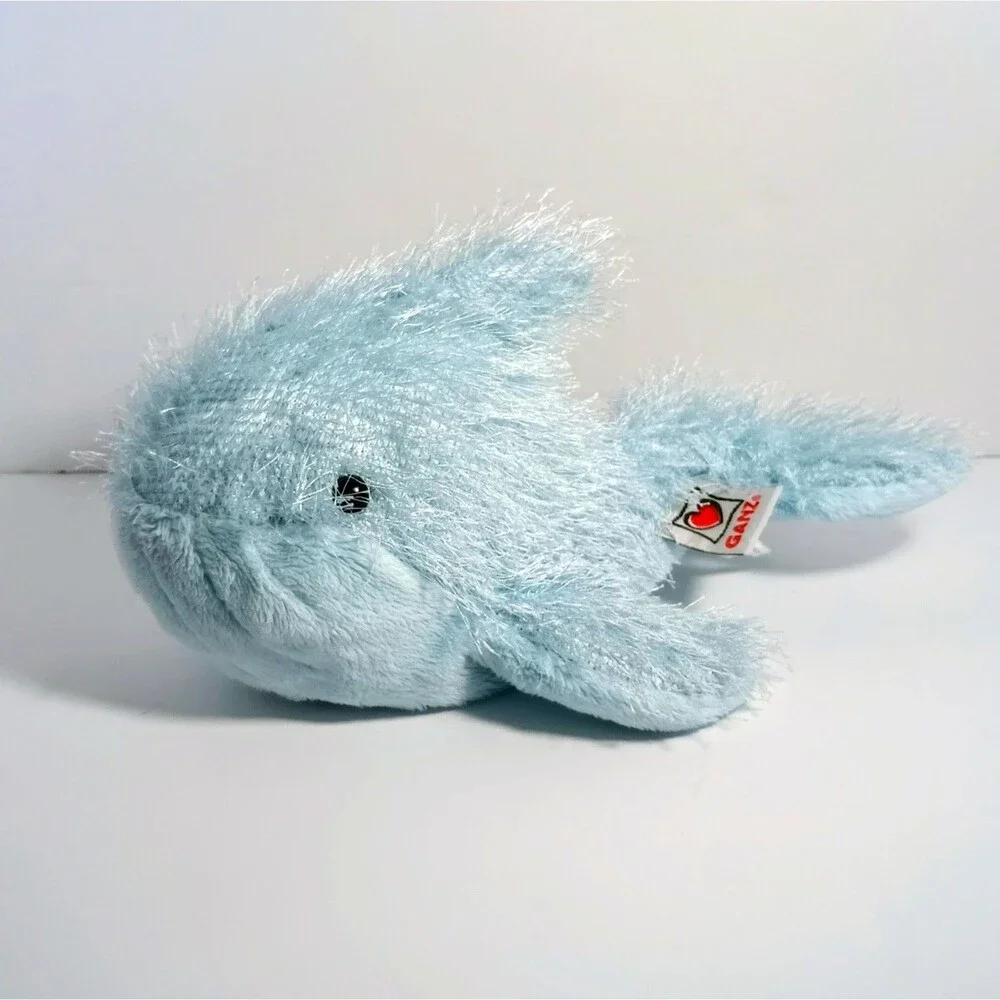 Ganz Webkinz Blue Whale Beanbag Plush Stuffed Animal 9